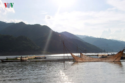 Với diện tích mặt hồ thuận lợi, xã Tường Phong, huyện Phù Yên, Sơn La vận động bà con khai thác hơn 300 ha mặt nước để nuôi trồng, đánh bắt thủy sản.