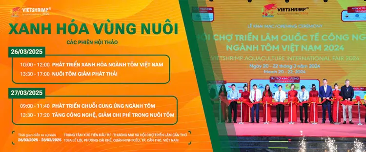 VietShrimp 2025: Những vấn đề nóng hổi ngành tôm Việt Nam trên bàn Hội thảo